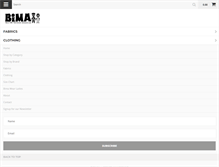 Tablet Screenshot of bimawear.com